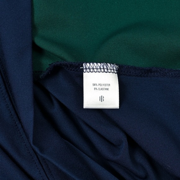 Holderness & Bourne Men's The Robinson Golf Pullover 1/4 Zip Blue Green Large - Picture 9 of 9